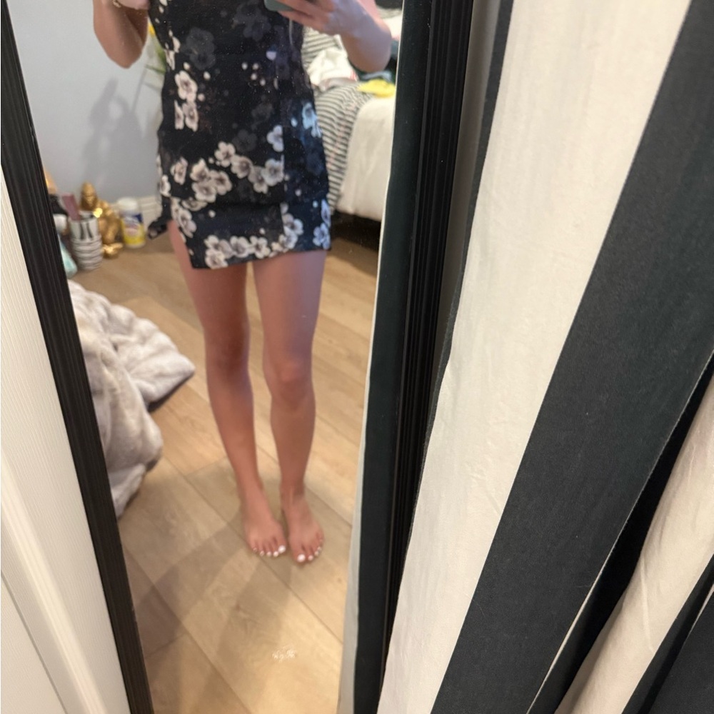 Urban Outfitters Black and Gold Dress
